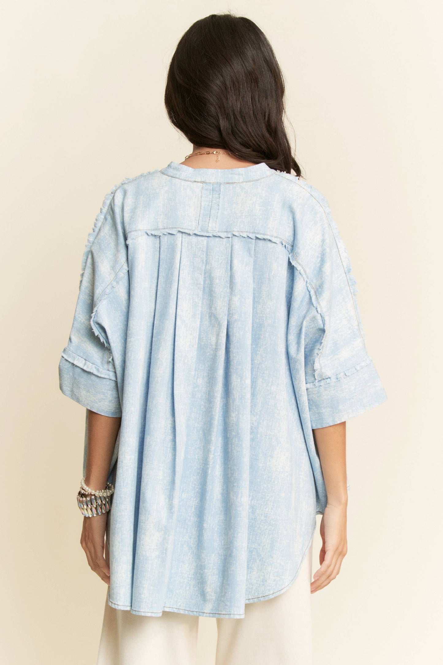 Cassidy Chambray Top