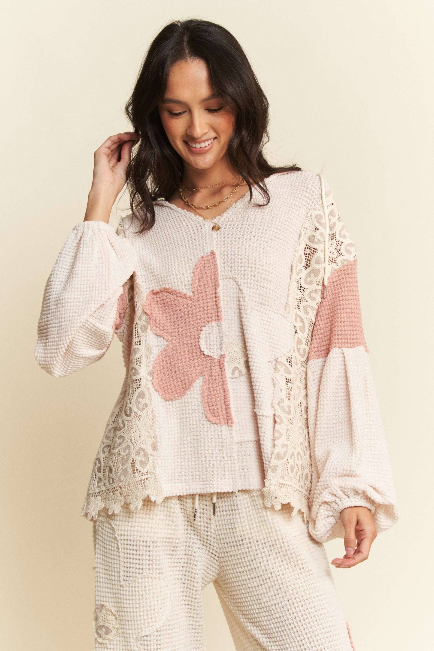 Daisy Mae Lace Hoodie