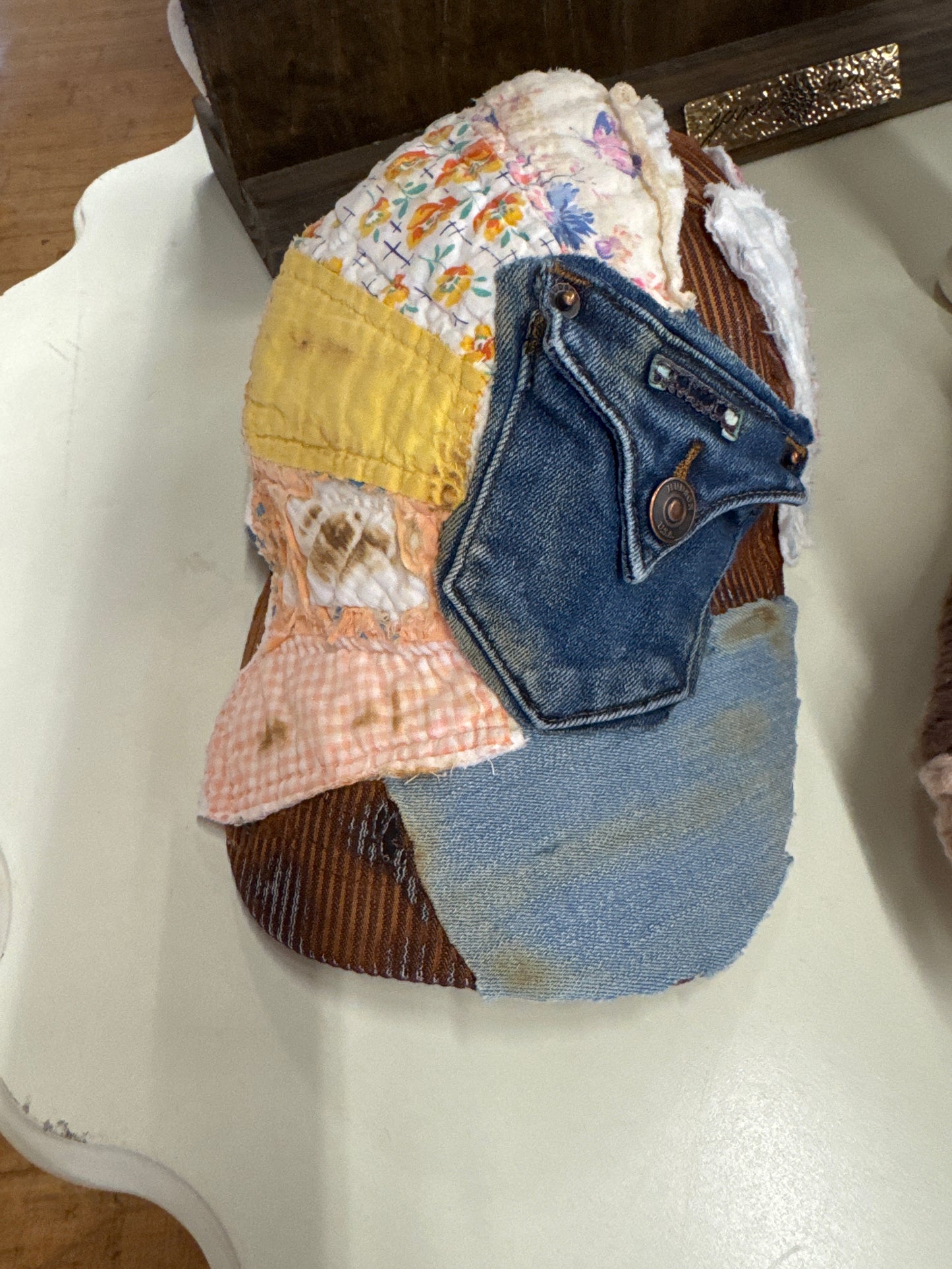 WP - patchwork hat
