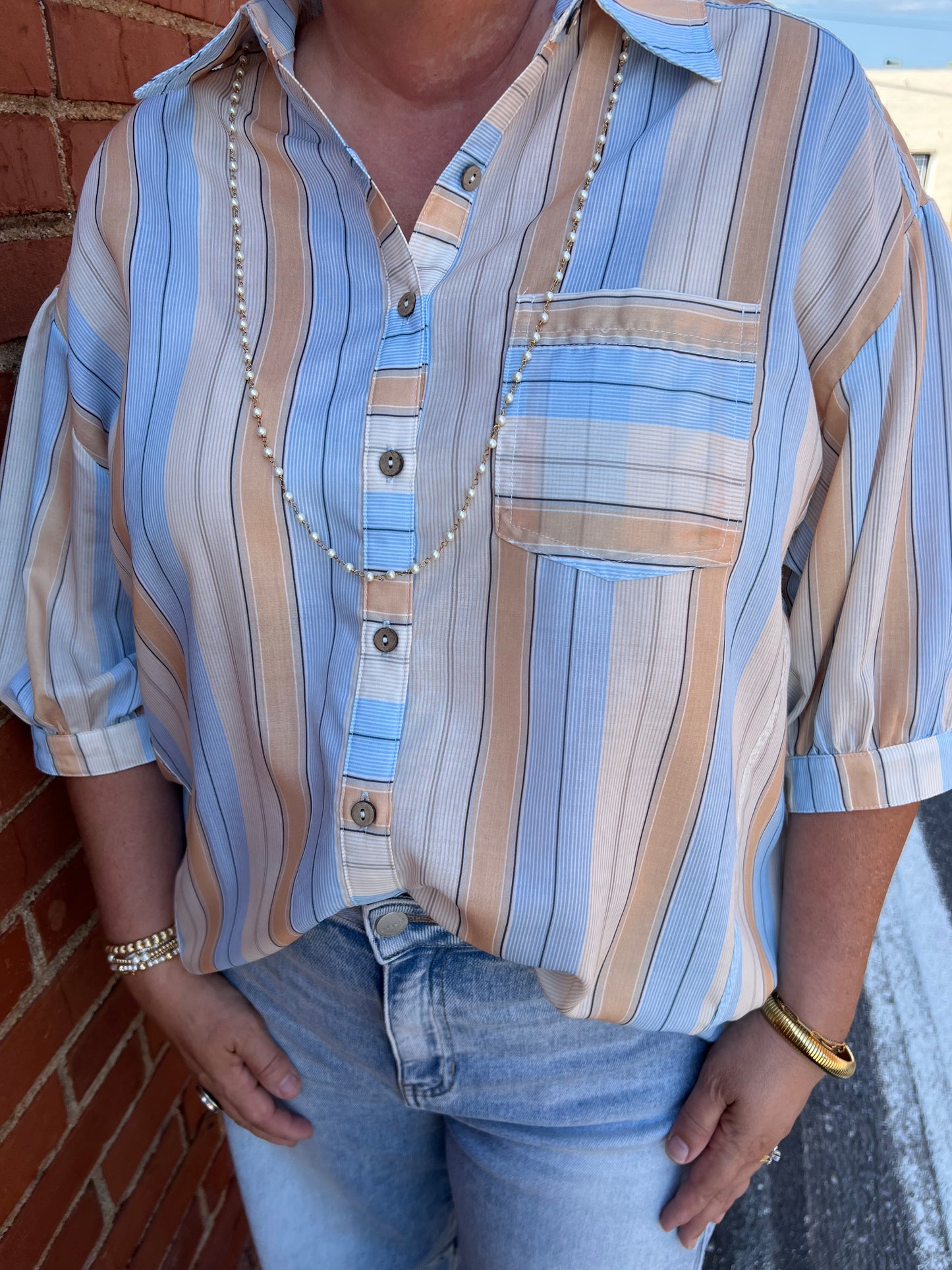 Piper Bay Button-up Top