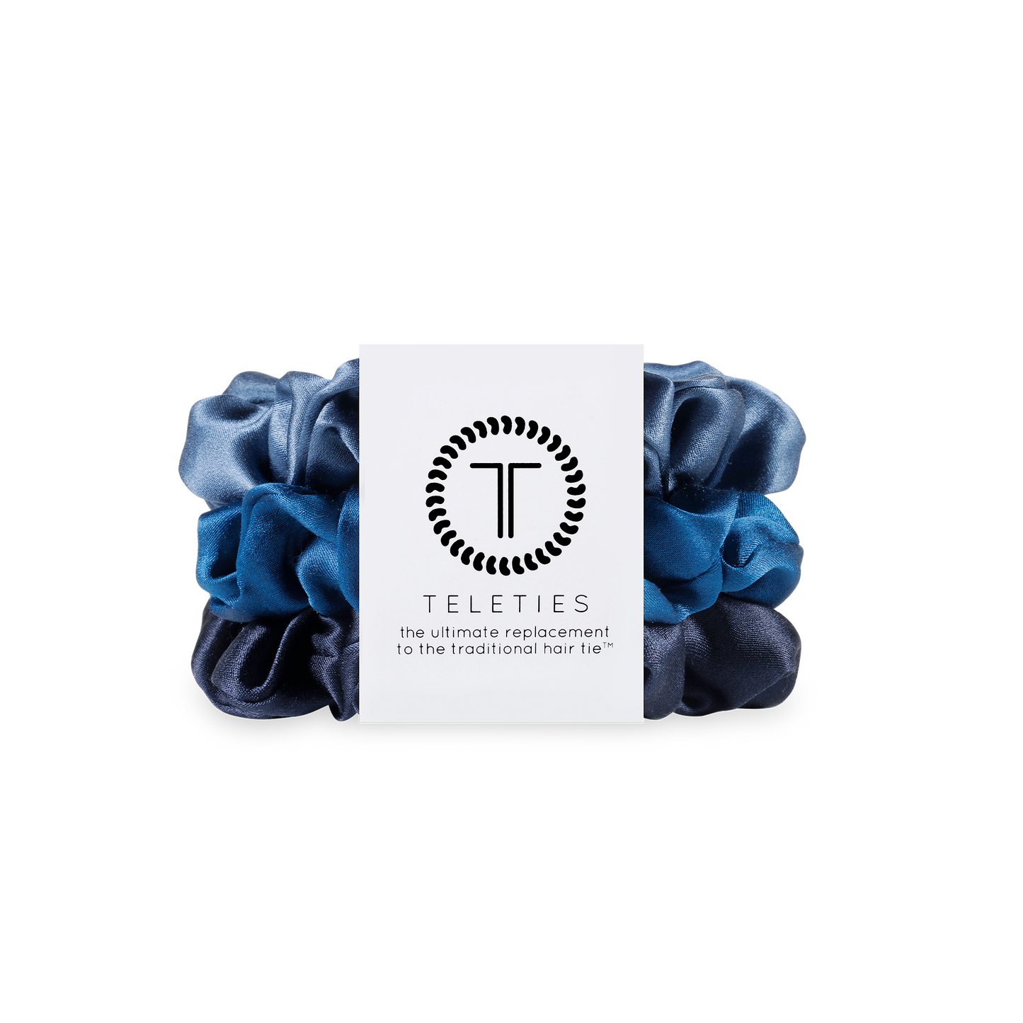 Midnight Rain - Large Scrunchie, 3-Pack