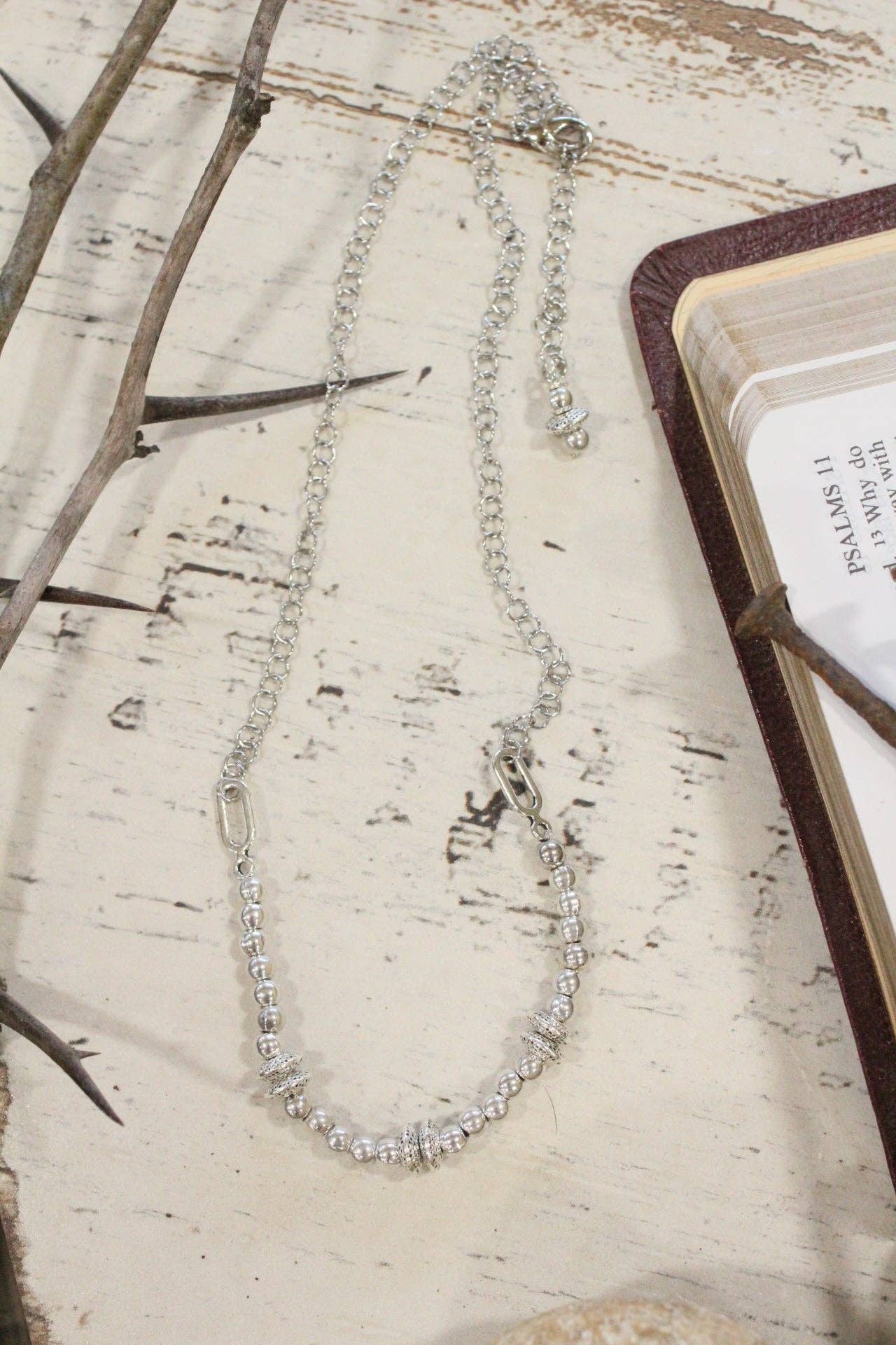 Firmly Planted Cross Necklace