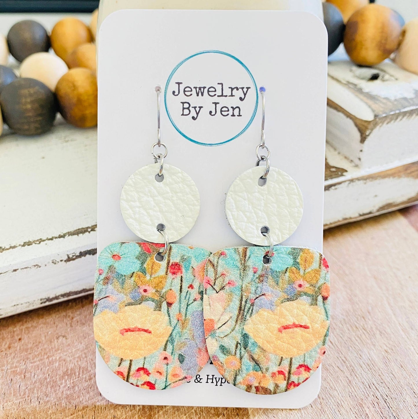 Boho Dangle: Pastel Wildflowers