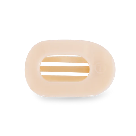 TELETIES - Almond Beige Small Flat Hair Clip