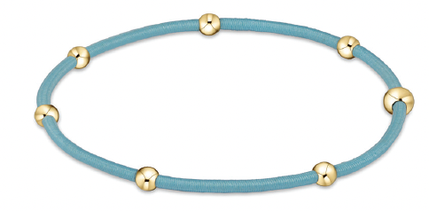 "e" ssentials bracelet - Turquoise