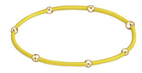 "e" ssentials bracelet - Yellow