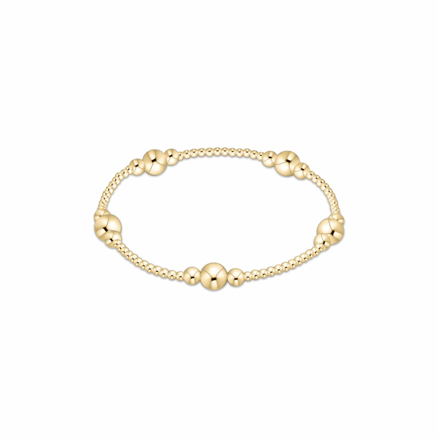 Purpose Gold 6mm Bead Bracelet