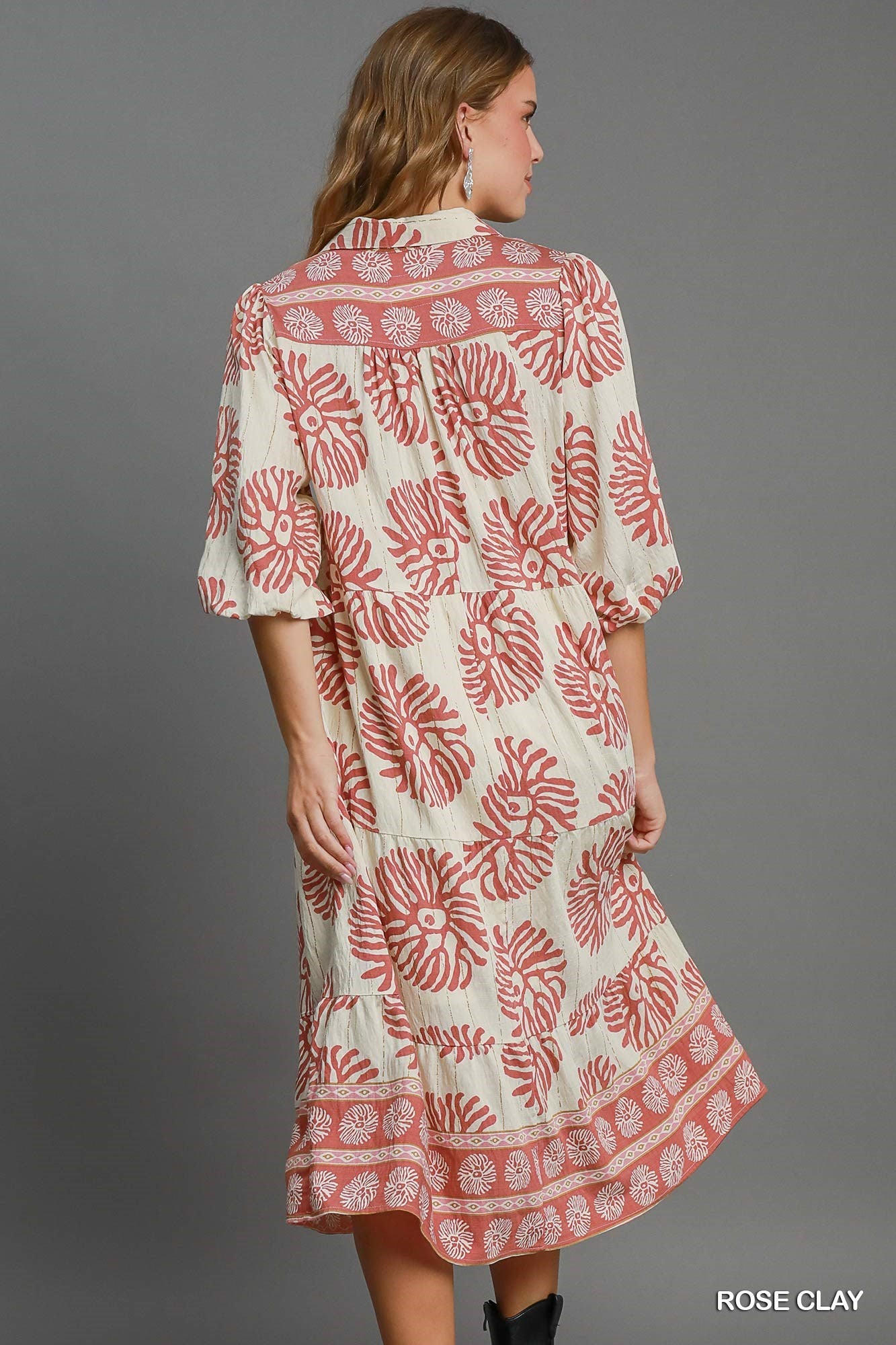 Desert Rose Midi Dress