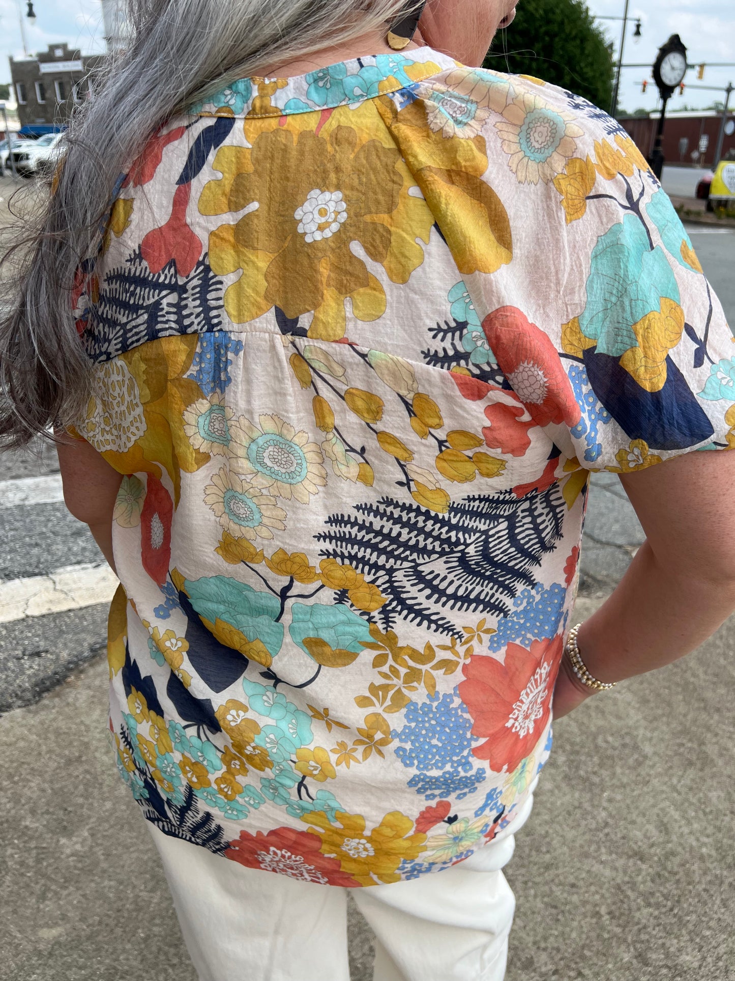 Amber Bloom Blouse