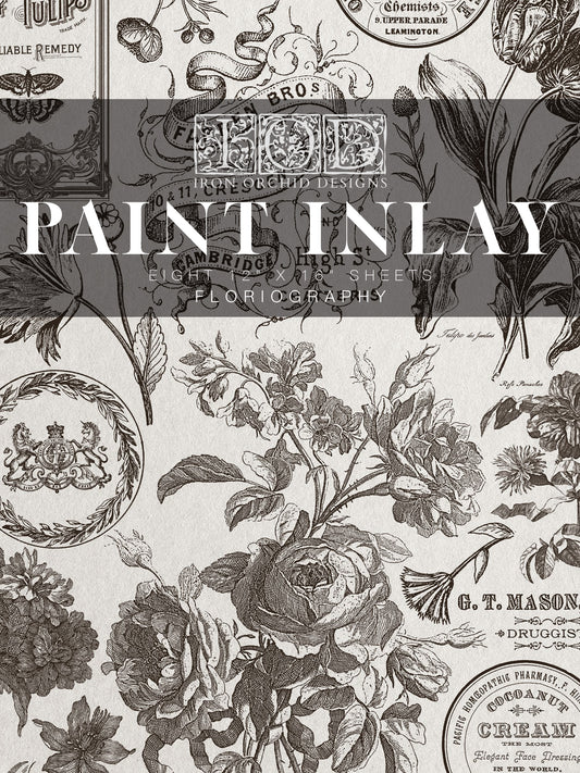 Floriography IOD Paint Inlay 12x16 Pad™