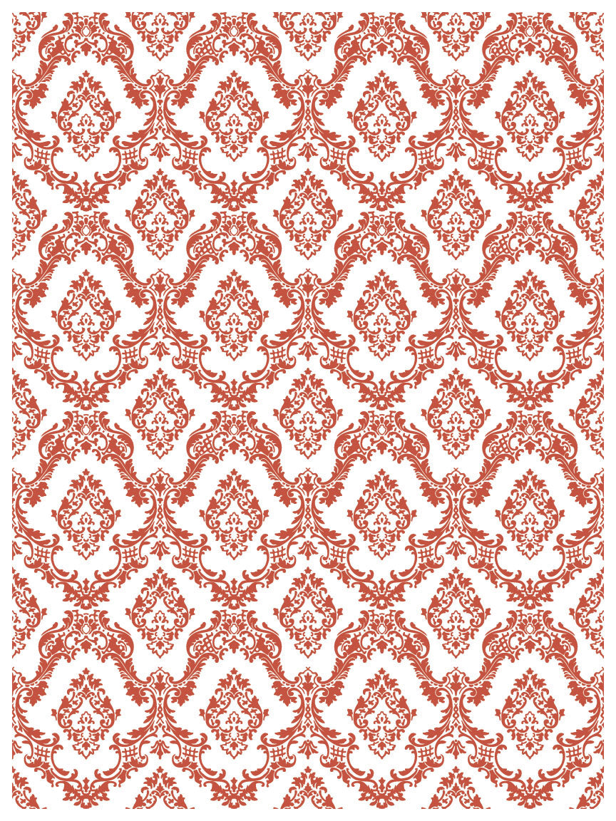 Lattice Rose IOD Paint Inlay 12x16 Pad