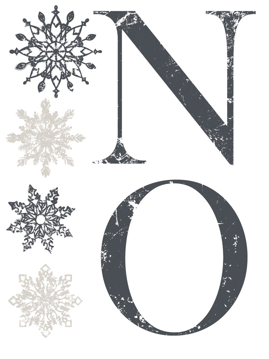 Noel IOD Paint Inlay 12 x 16 Pad