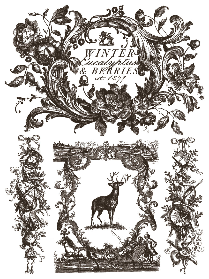 Twelfth Night IOD Paint Inlay 12x16 Pad™