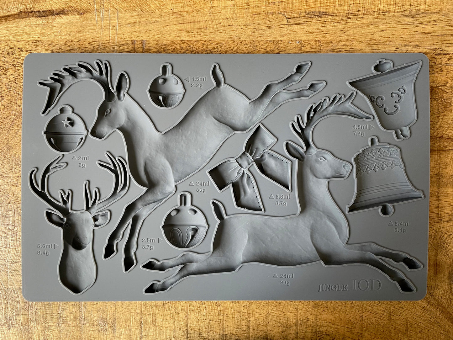 Jingle 6 x 10 IOD Moulds
