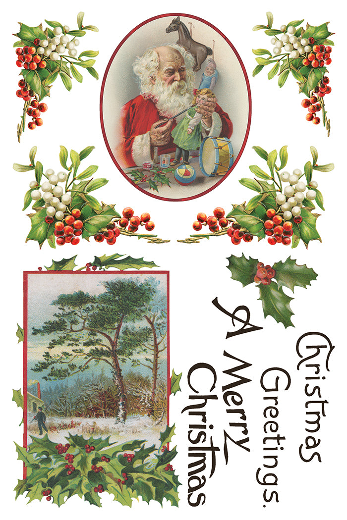 Christmas Joy IOD Transfer 8x12 Pad™