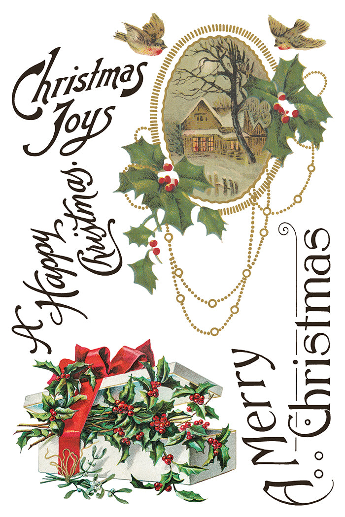 Christmas Joy IOD Transfer 8x12 Pad™
