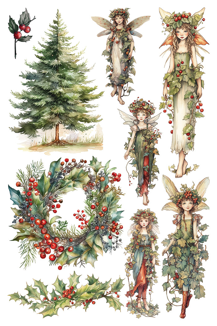 Yuletide IOD Transfer 8x12 Pad™