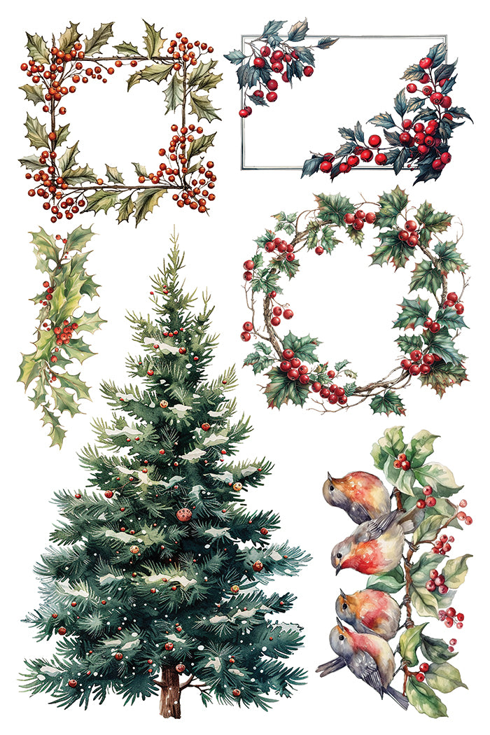 Yuletide IOD Transfer 8x12 Pad™