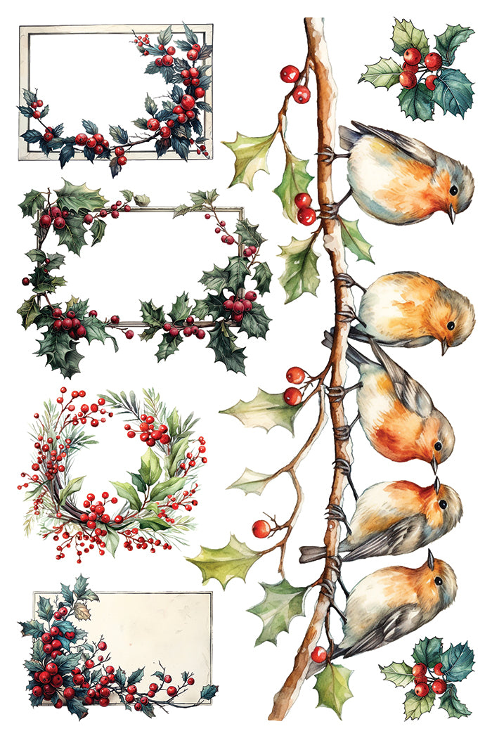 Yuletide IOD Transfer 8x12 Pad™
