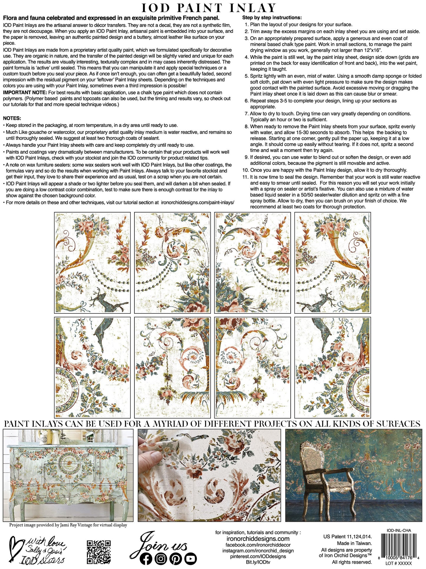 Chateau IOD Paint inlay
