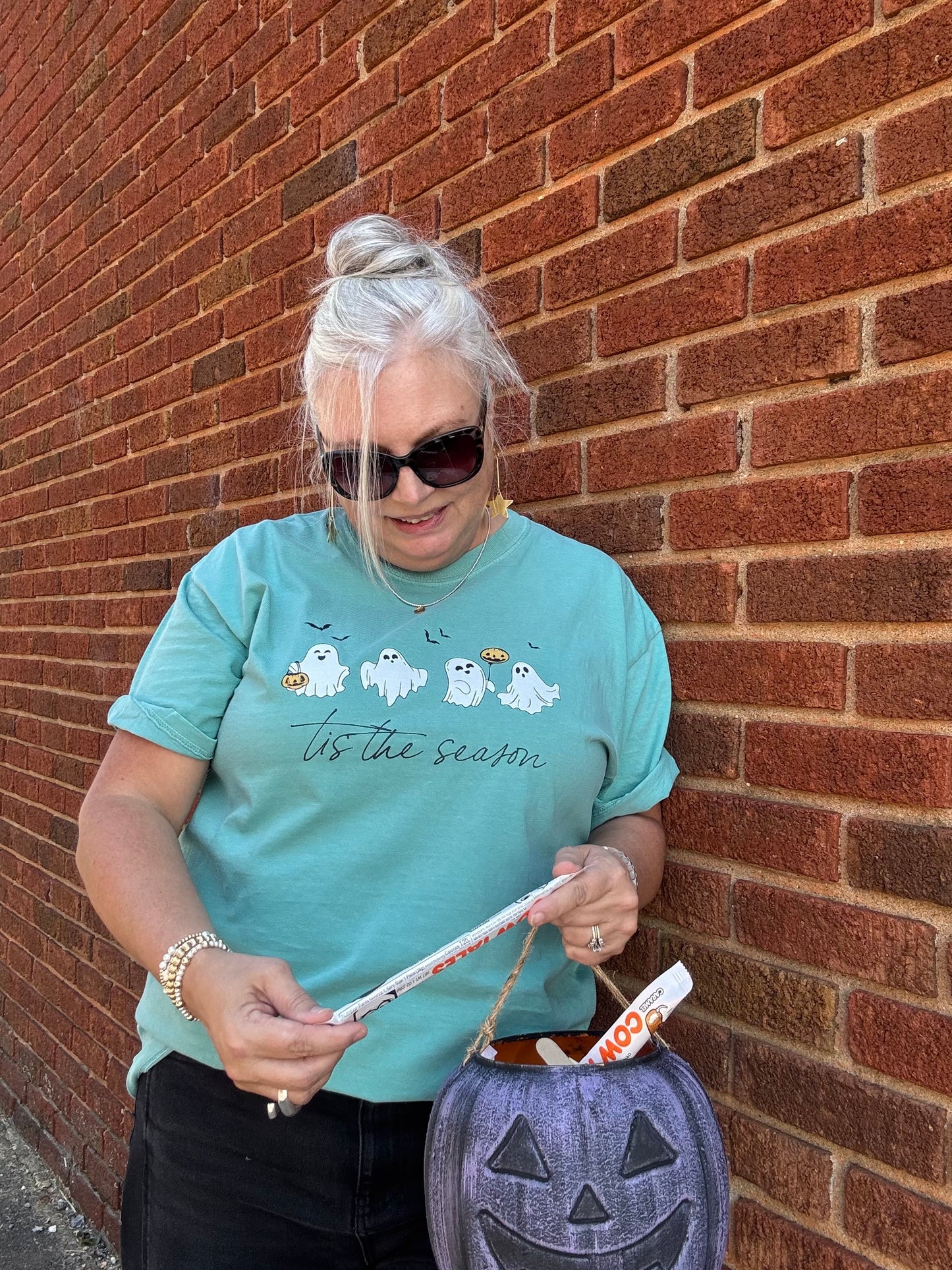 Tis The Season Fall Tee | Seafoam