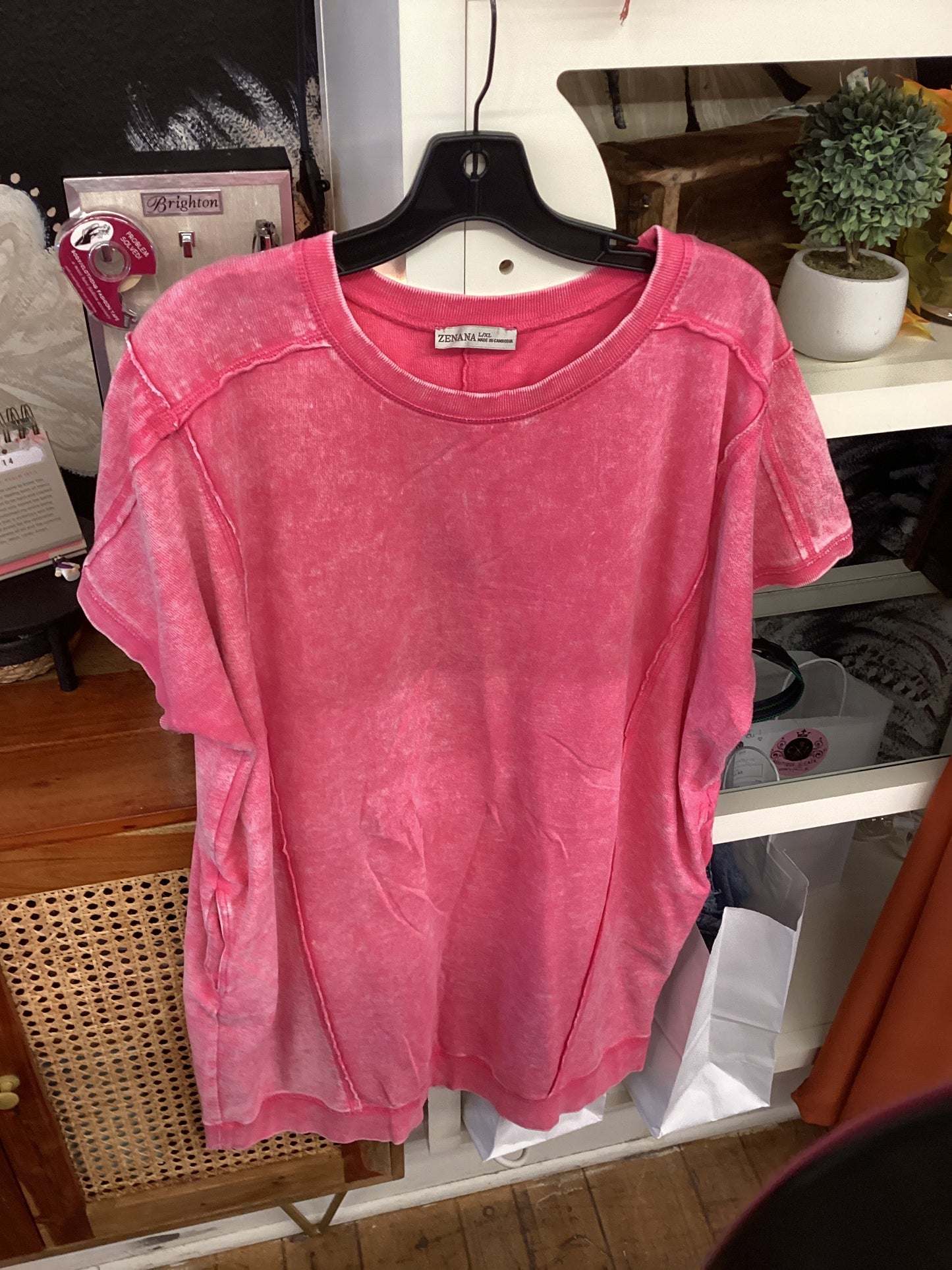 JP remix pink dress large