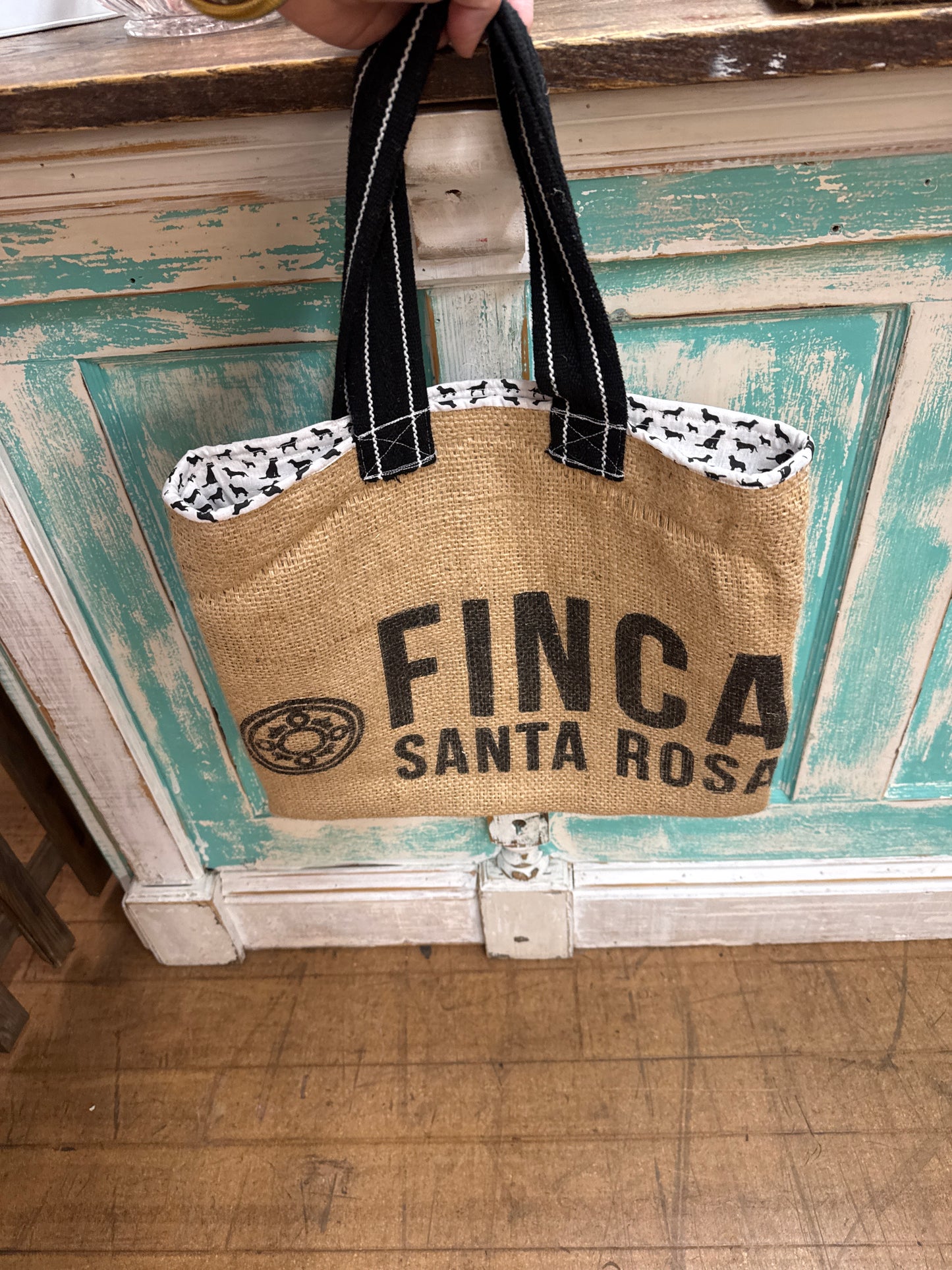 Handmade Coffee Bag Tote