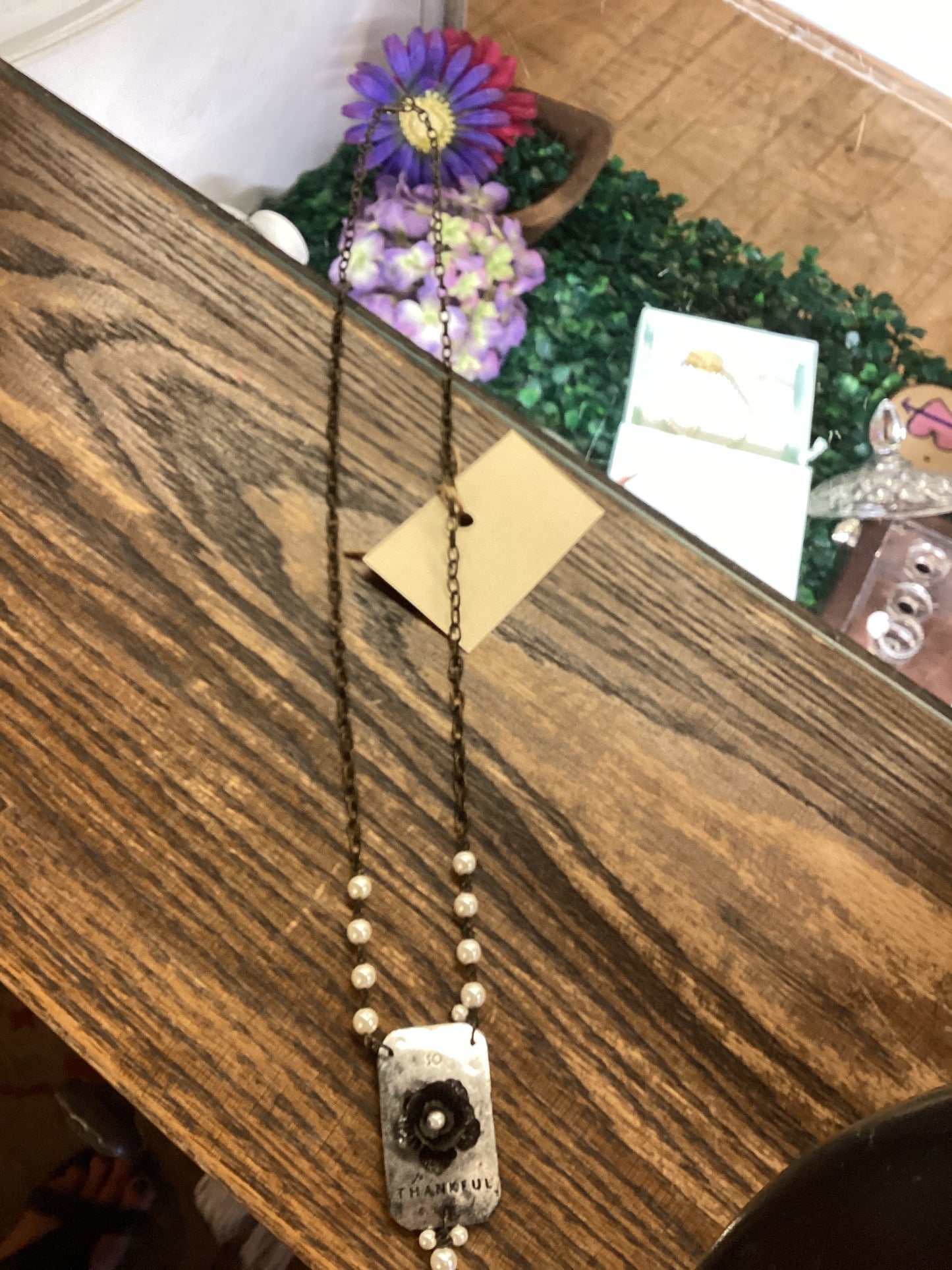 JP remix “Thankful” necklace