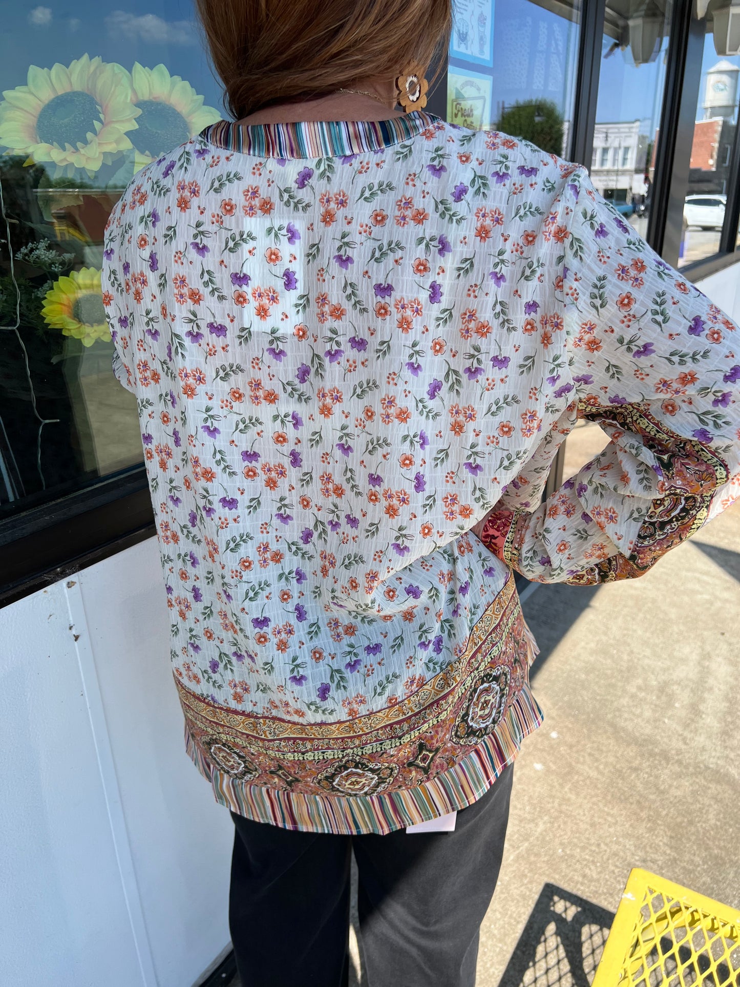 Callie Button up Top