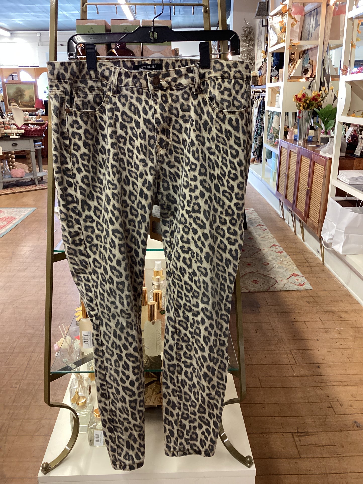 WP -Judy Blue Leopard Print Jeans | 15/32