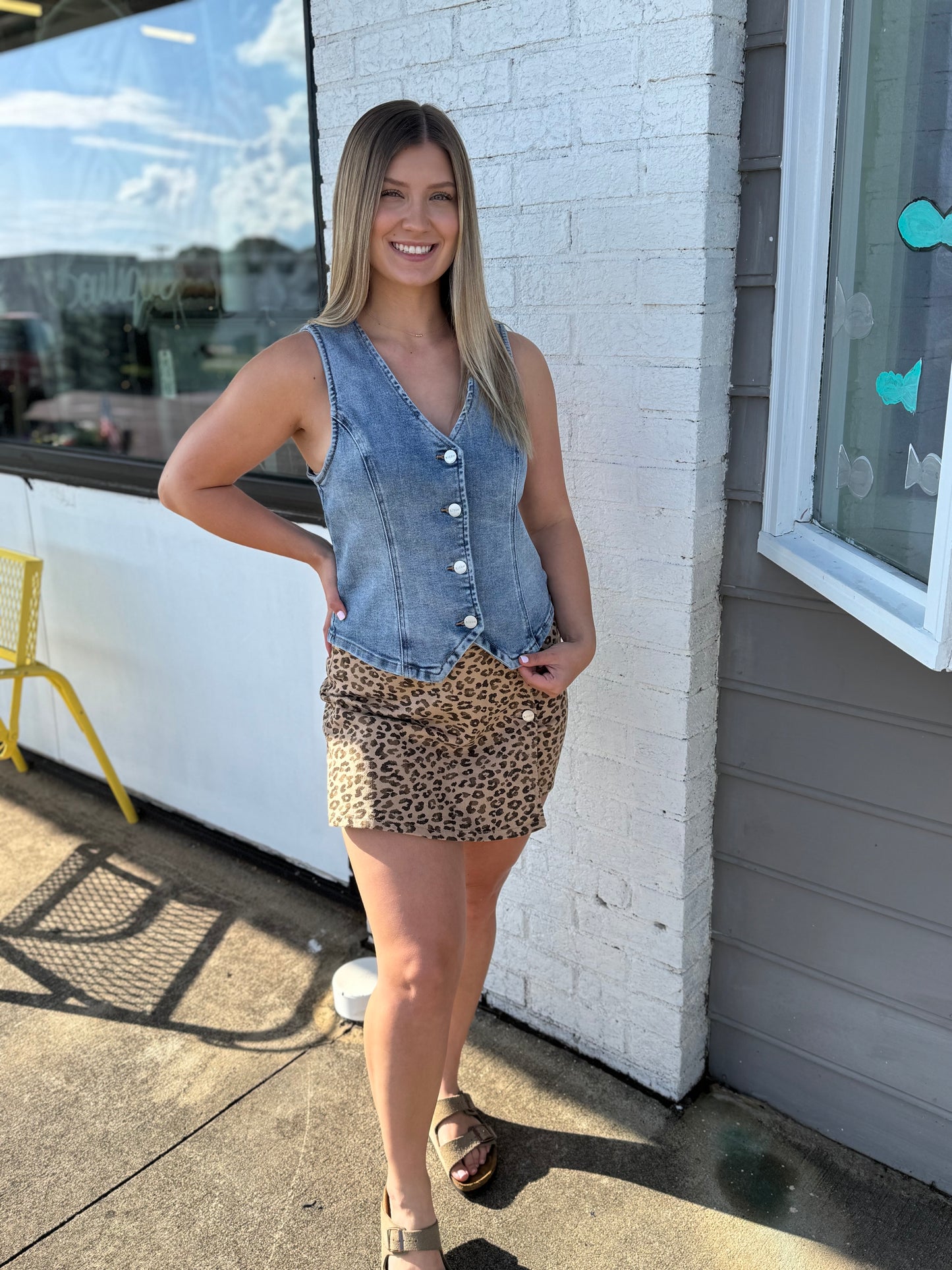 Midtown Denim Vest