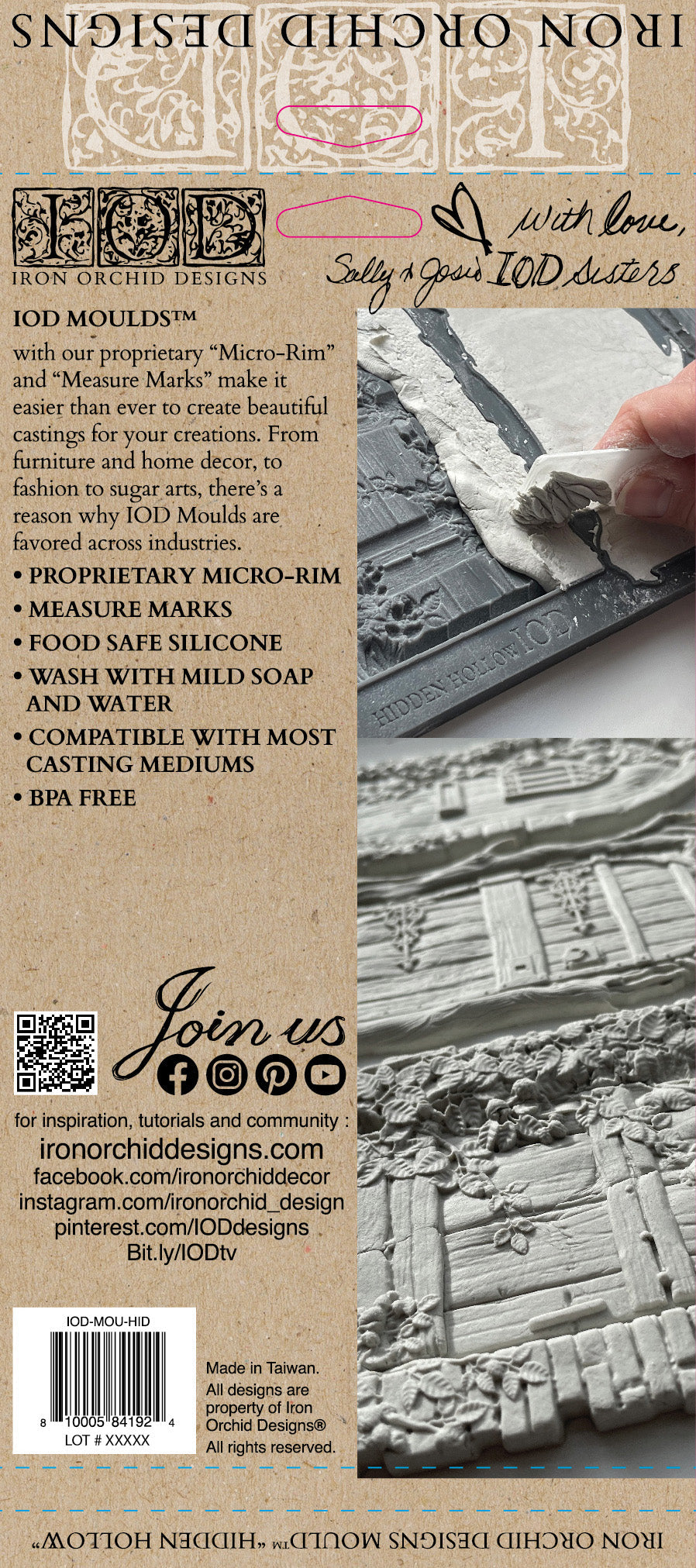 Hidden Hollow 6X10 IOD Moulds™