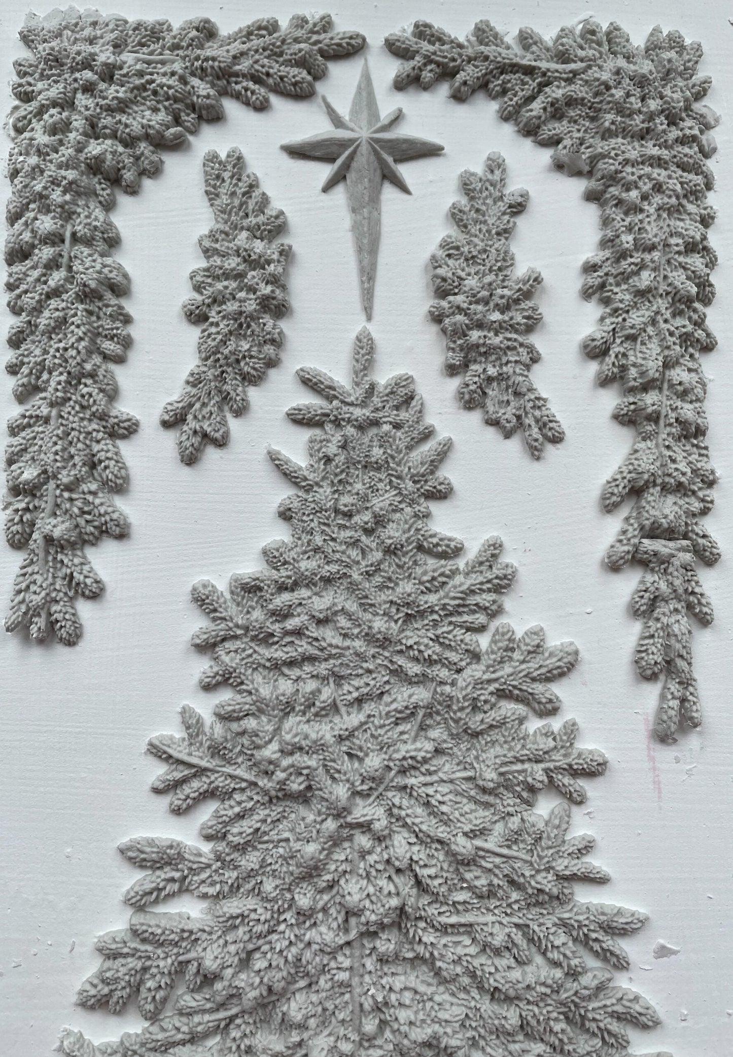 O Christmas Tree 6 x 10 IOD Mould