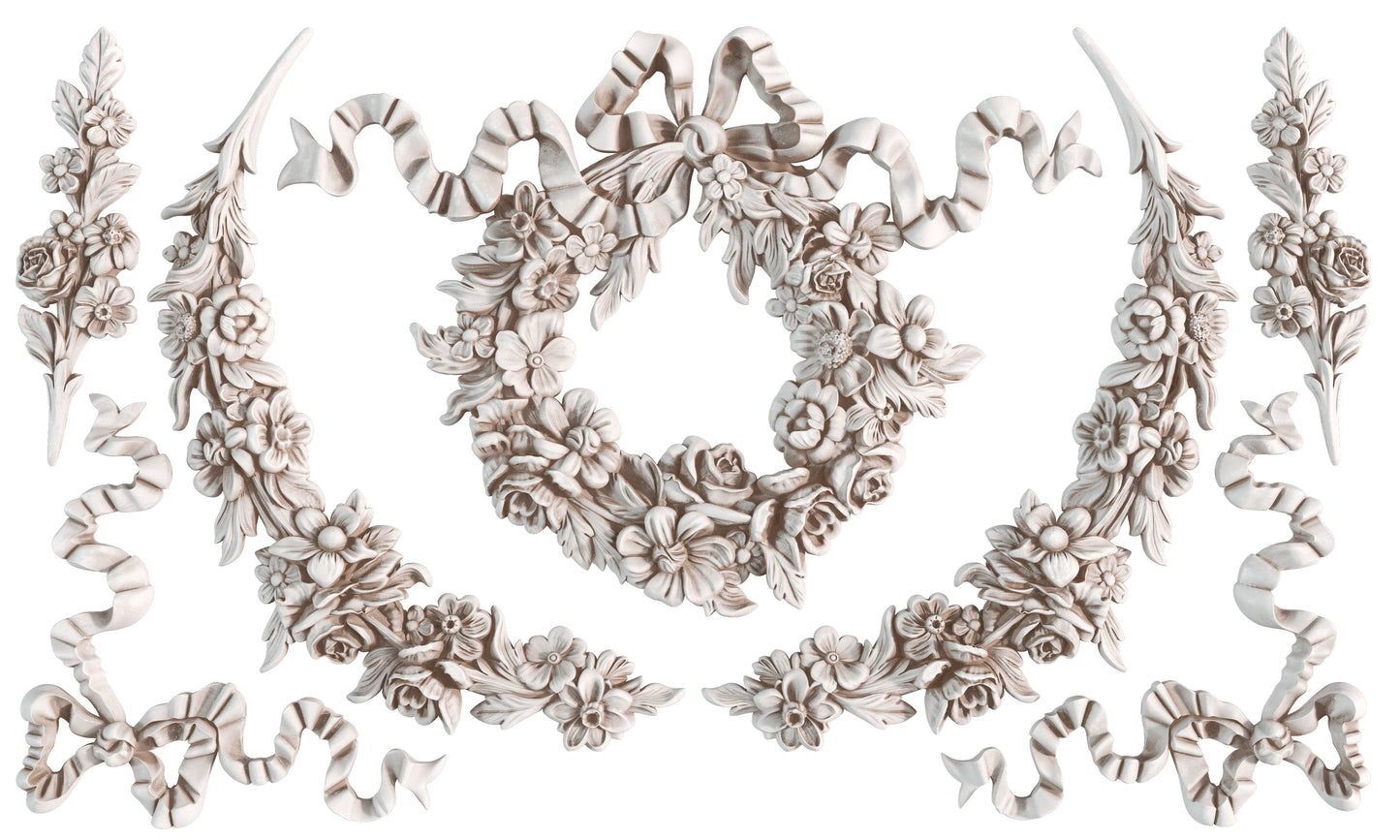Wreath & Swags 6x10 IOD Mould™