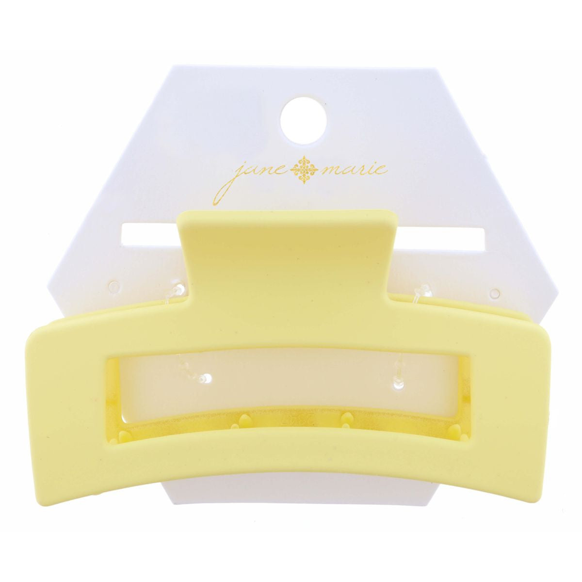 Large Rectangle Claw Hair Clip