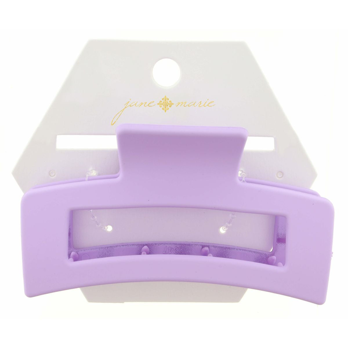Large Rectangle Claw Hair Clip