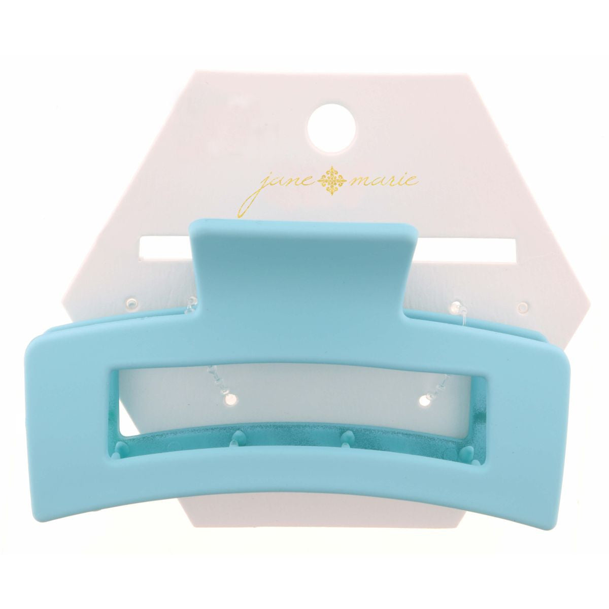 Large Rectangle Claw Hair Clip