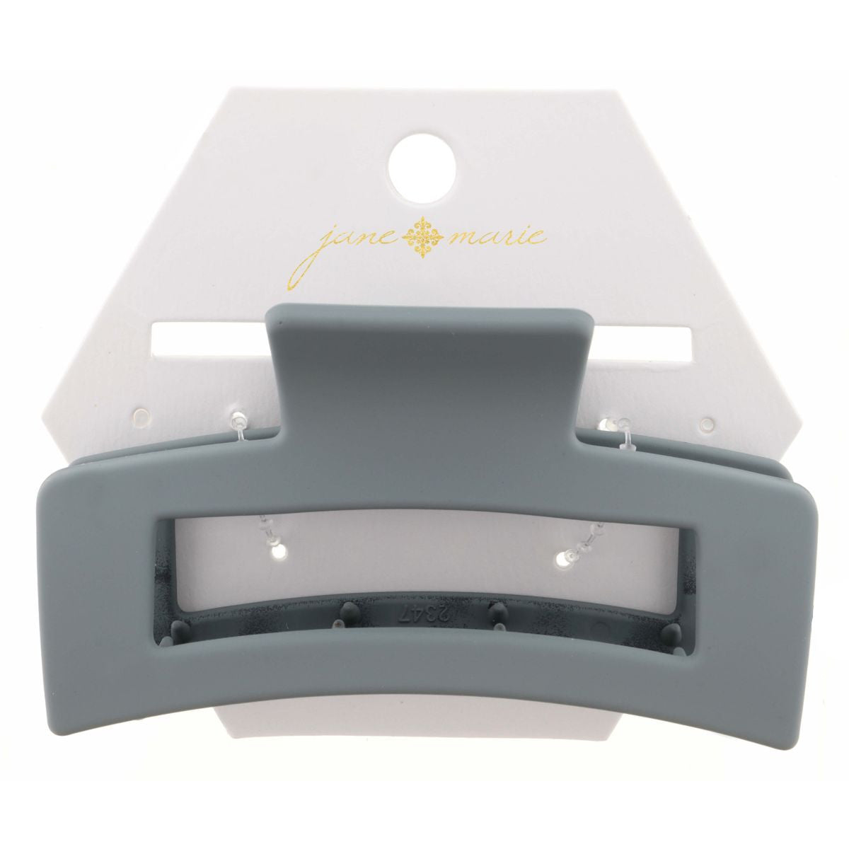 Large Rectangle Claw Hair Clip