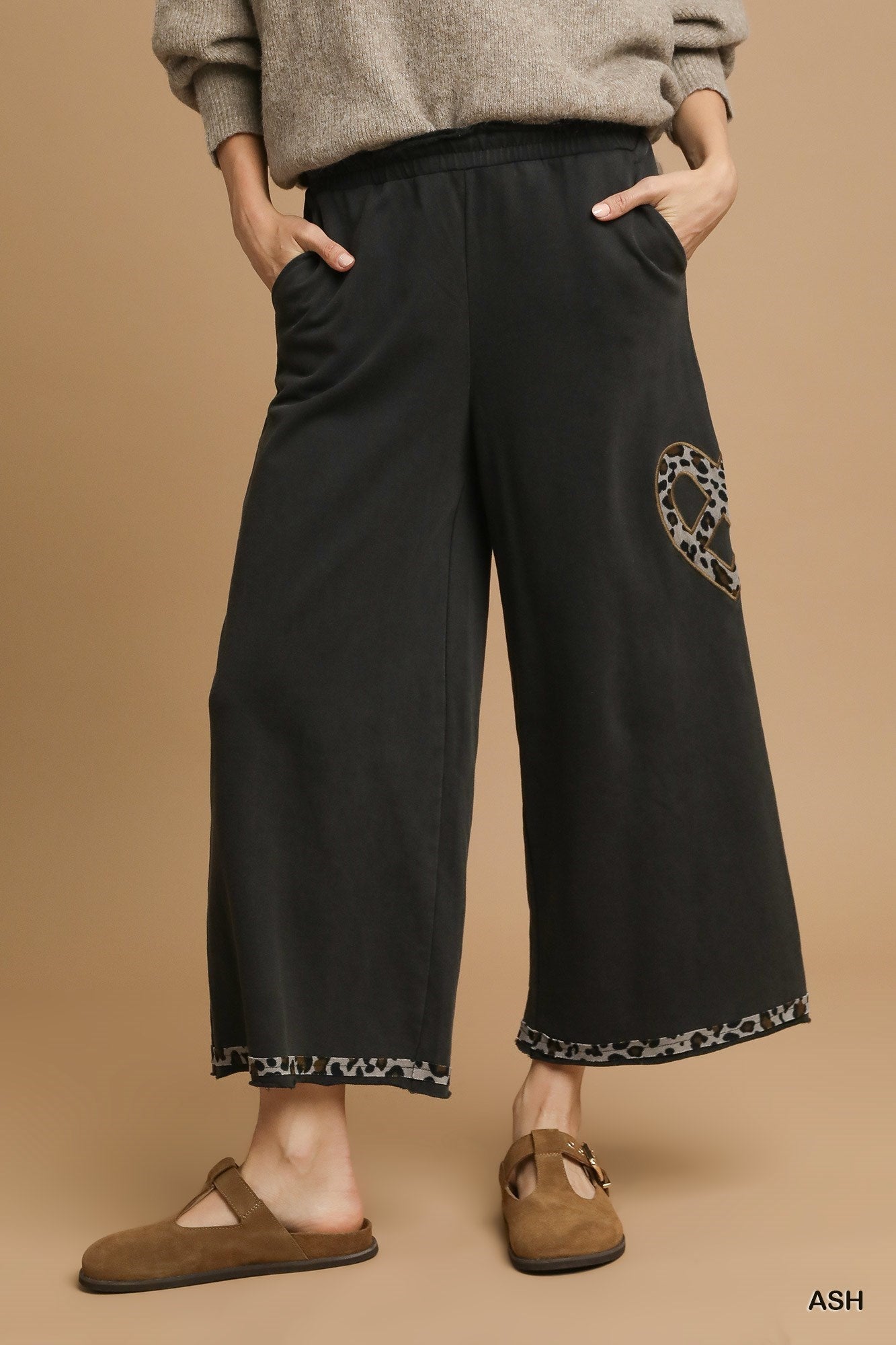Leopard Love Knot Pants