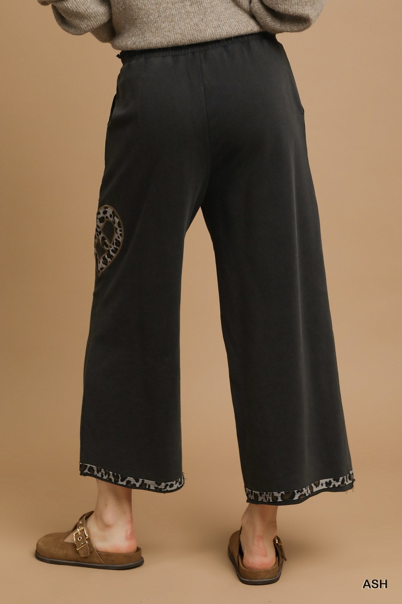 Leopard Love Knot Pants