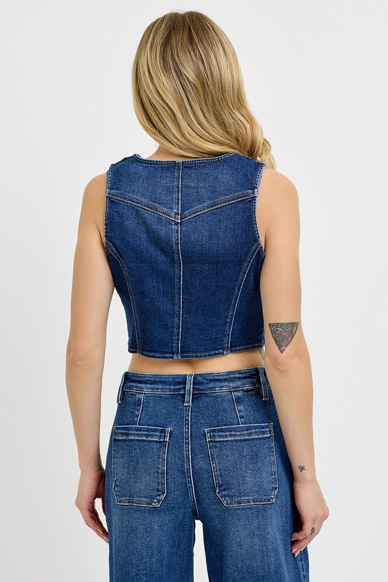 High Noon Crop Vest