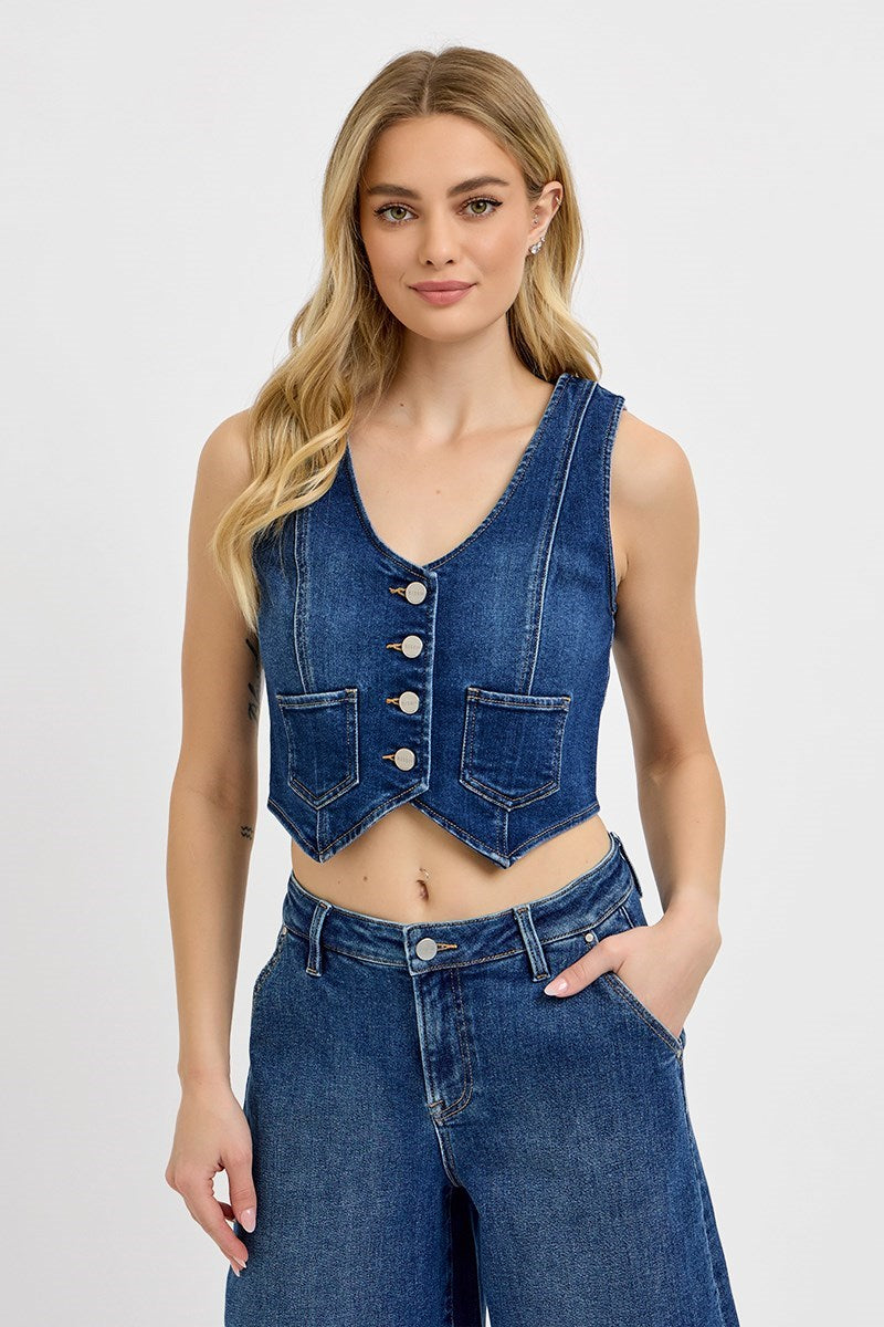 High Noon Crop Vest