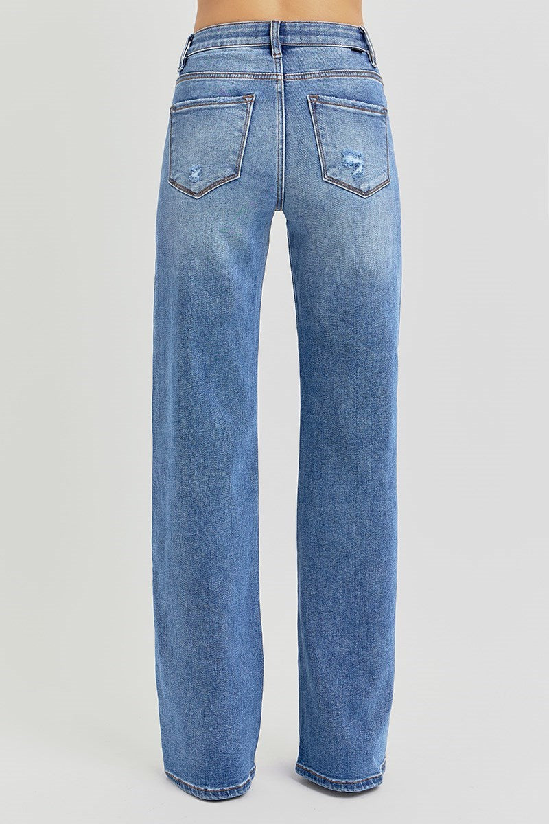 Lola High-Rise Wide Leg Jeans