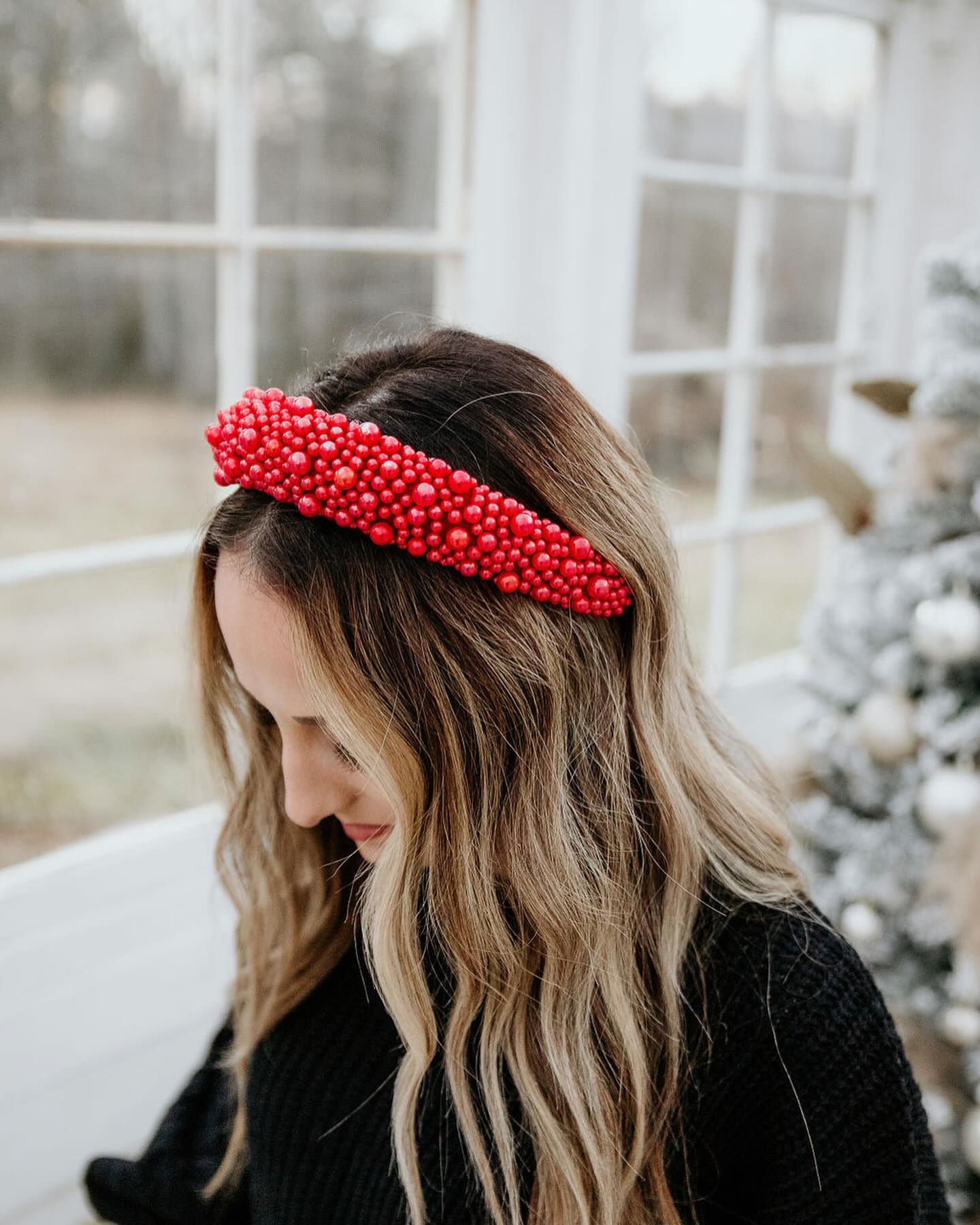 Pearl Beaded Headband
