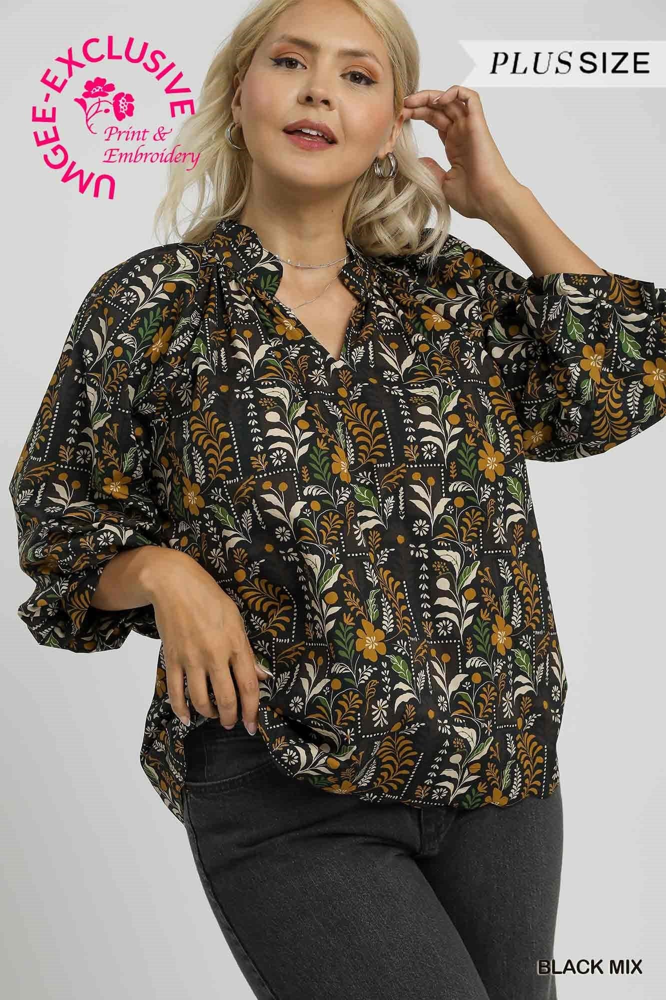 Evening Garden Blouse