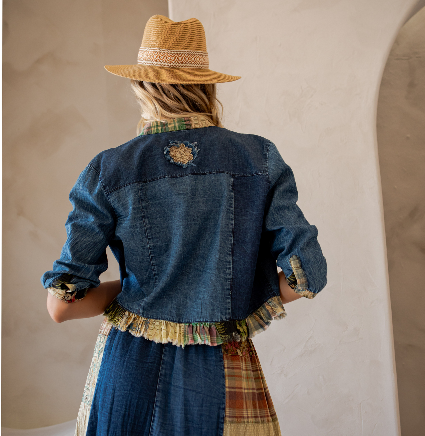 Dakota Cropped Denim Jacket