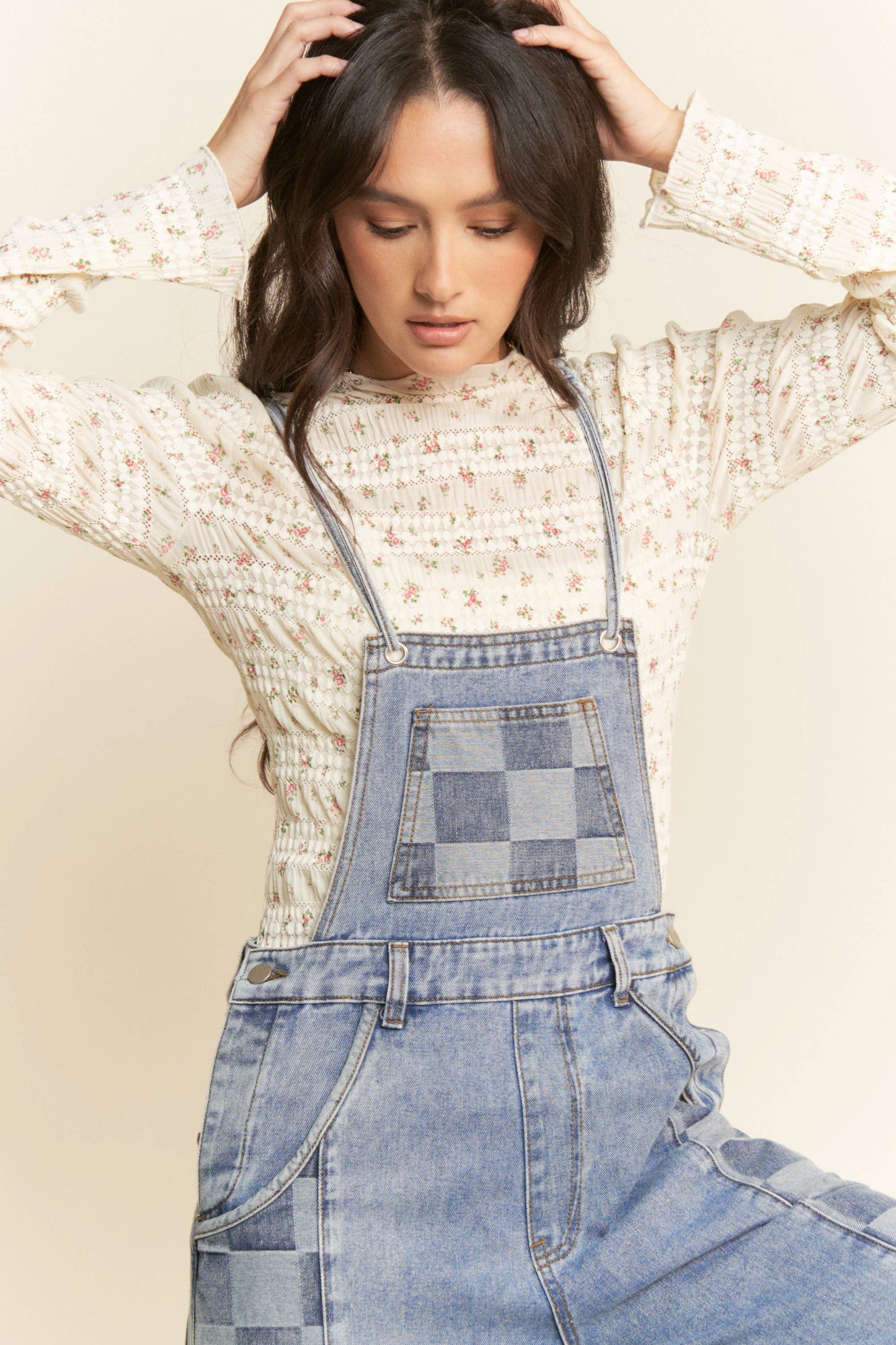 Checkmate Denim Jumpsuit