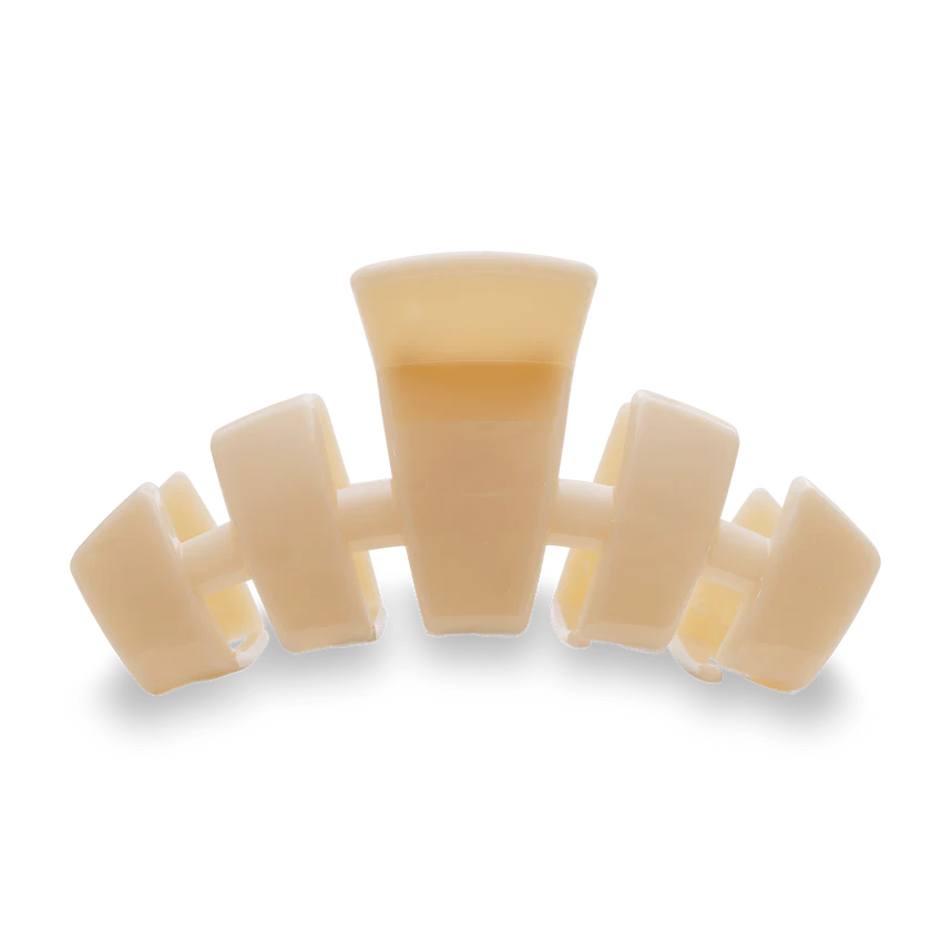 TELETIES - Almond Beige Large Hair Clip