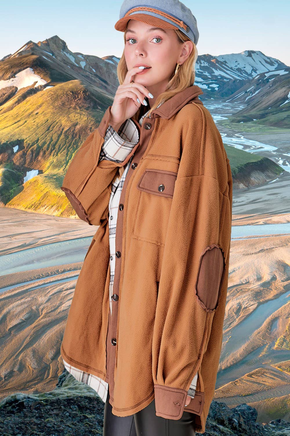Emerson Soft Brushed Fleece Shacket