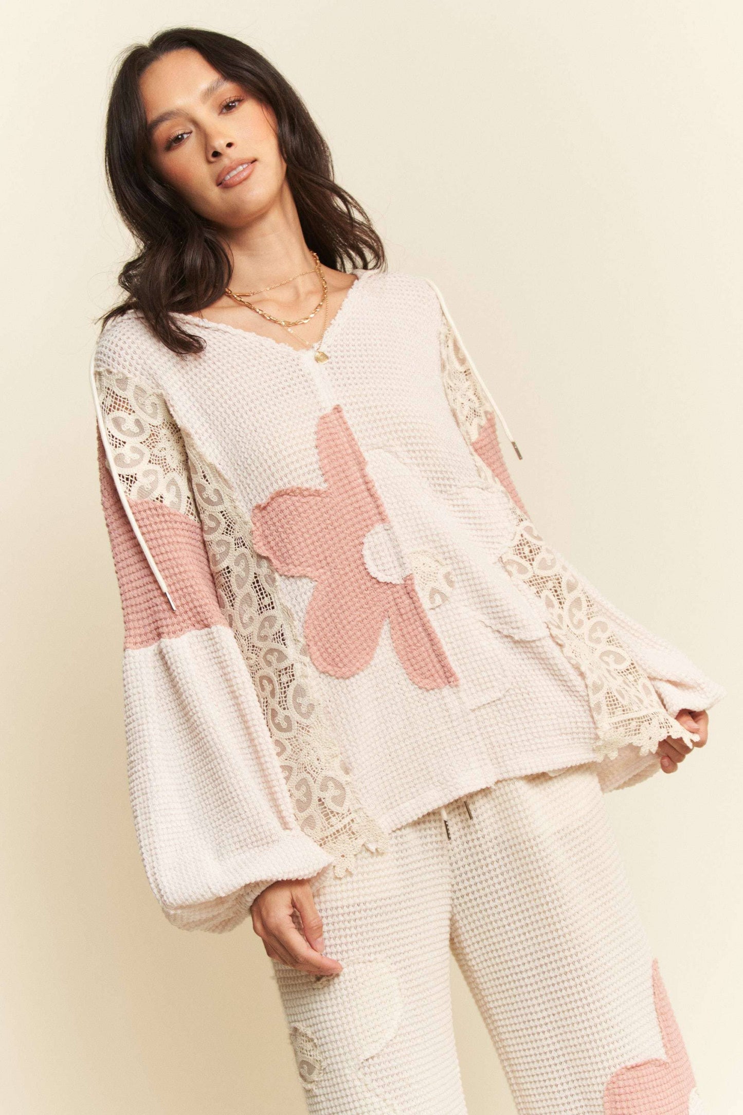 Daisy Mae Lace Hoodie